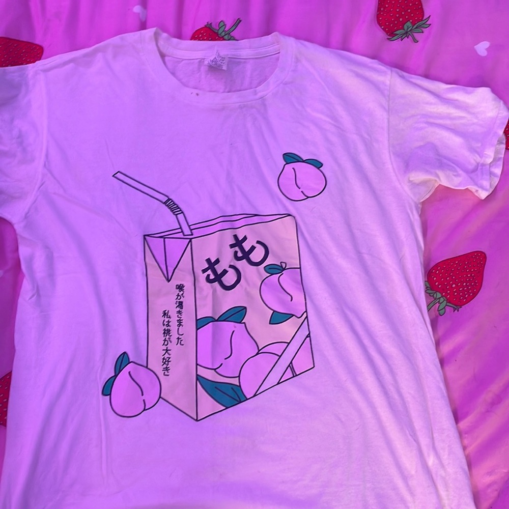 90s japanese aesthetic pattern anime milk harajuku